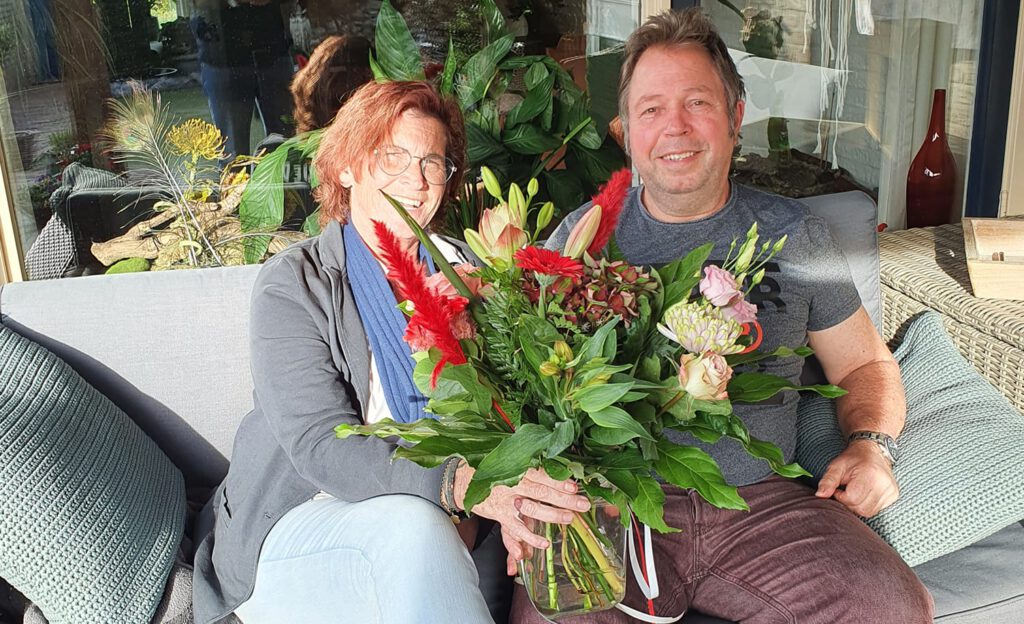 Bos bloemen voor Desiree